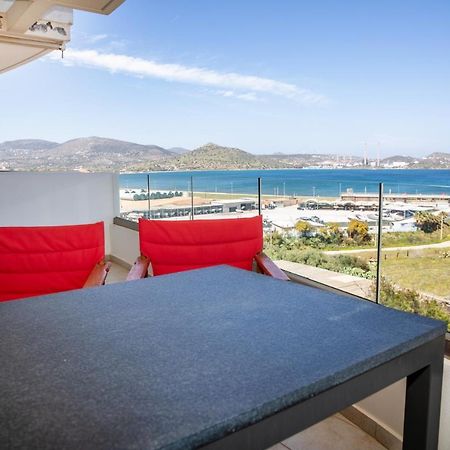 Komfort City Apartment "Elias" Mit Meerblick In Lavrio Buitenkant foto